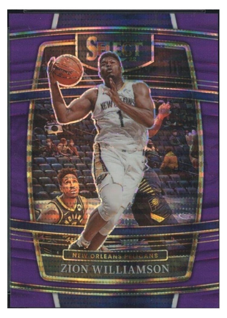2021-22 Panini Select Base Set Zion Williamson #96 card