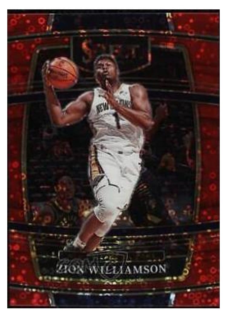 2021-22 Panini Select Base Set Zion Williamson #96 card
