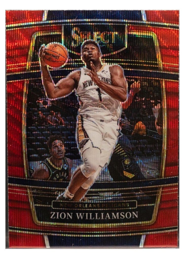 2021-22 Panini Select Base Set Zion Williamson #96 card