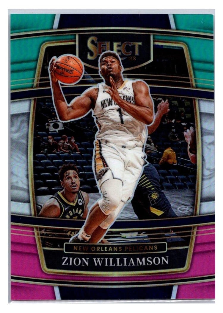 2021-22 Panini Select Base Set Zion Williamson #96 card