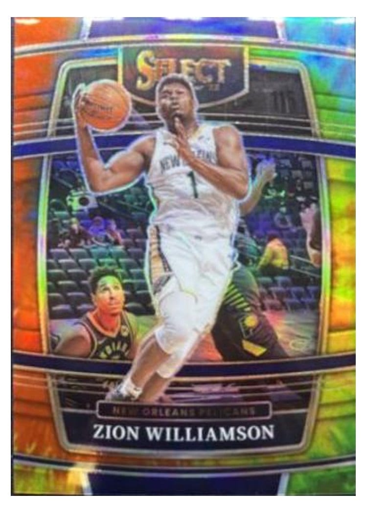 2021-22 Panini Select Base Set Zion Williamson #96 card