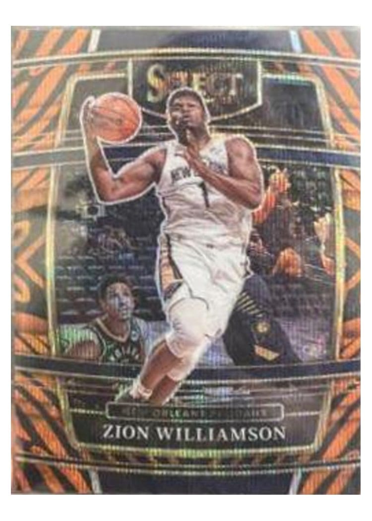 2021-22 Panini Select Base Set Zion Williamson #96 card