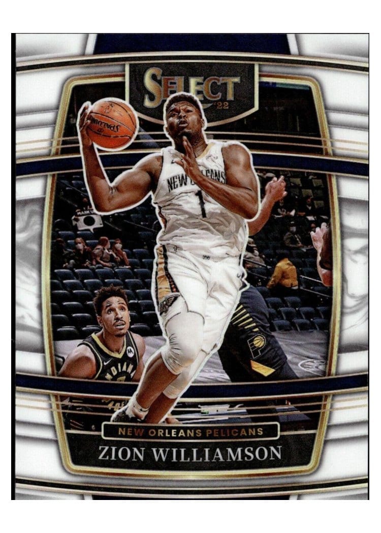 2021-22 Panini Select Base Set Zion Williamson #96 card