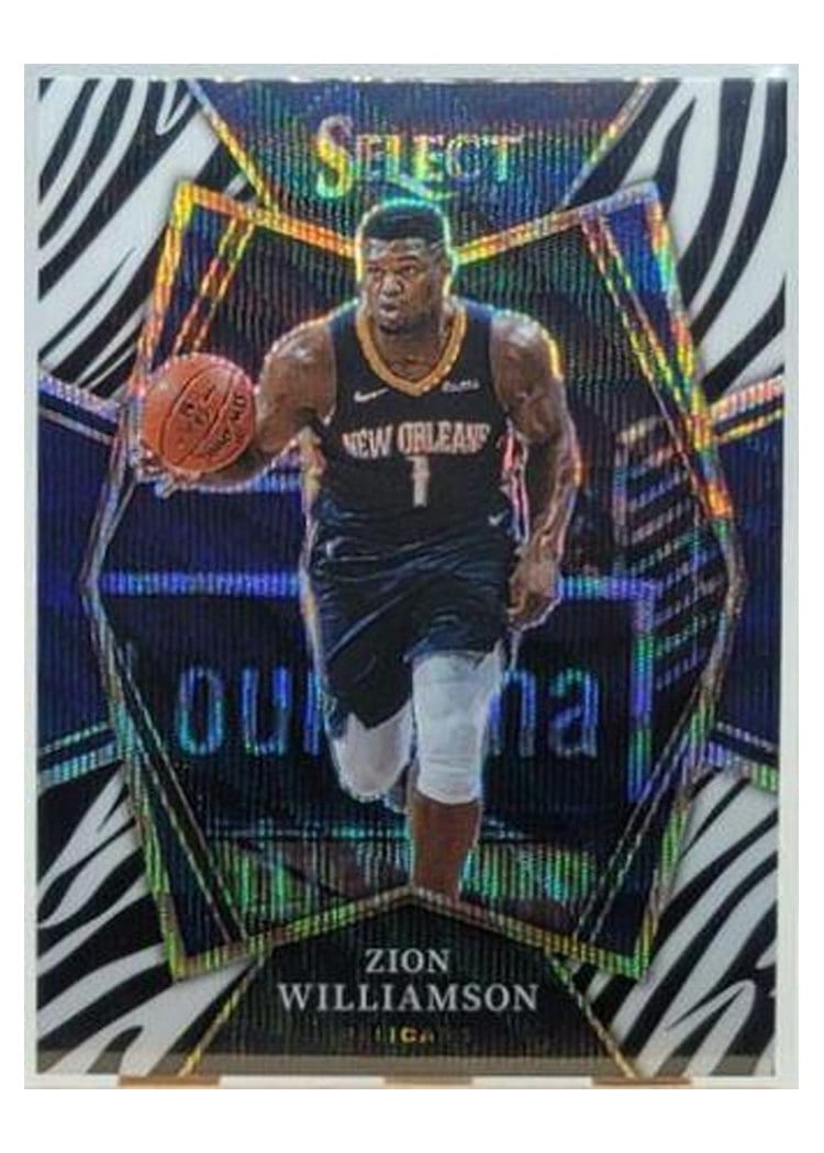 2021-22 Panini Select Base Set Zion Williamson #96 card