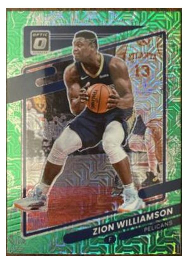 2021 Panini Donruss Optic Zion Williamson #95 card