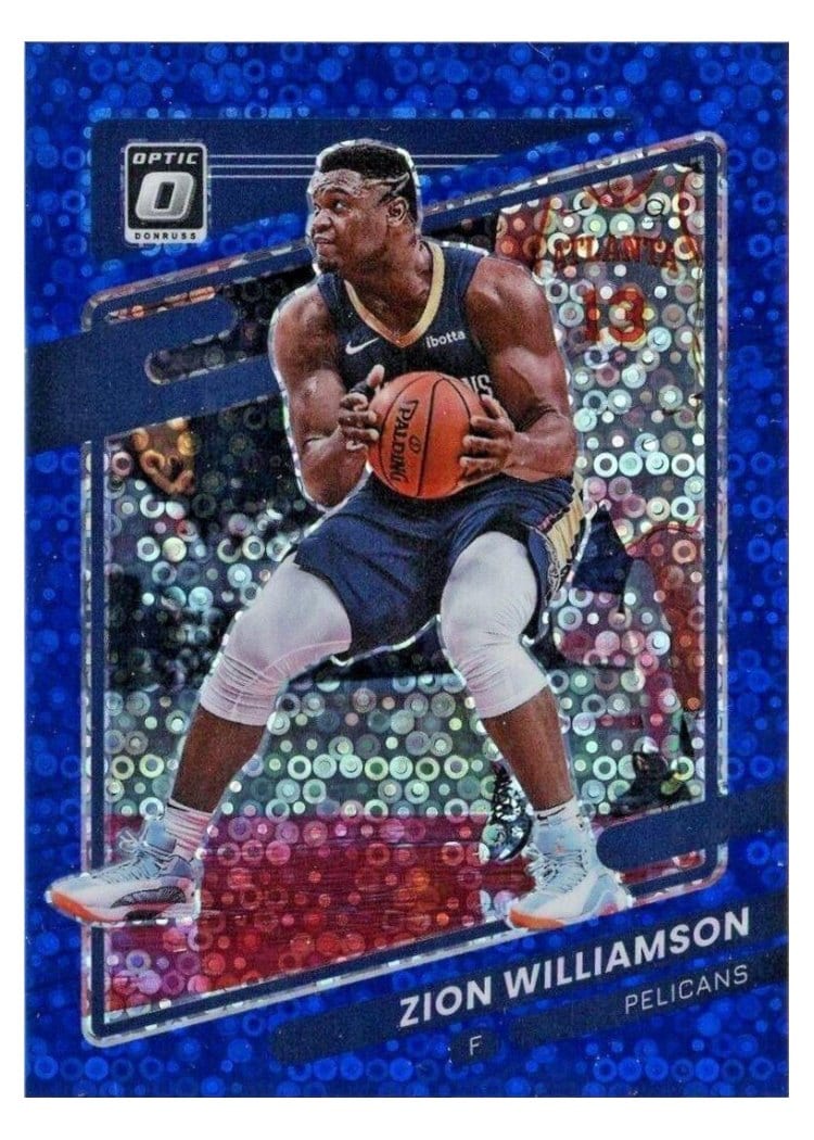 2021 Panini Donruss Optic Zion Williamson #95 card