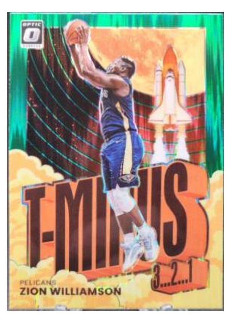 2021 Panini Donruss Optic Zion Williamson #95 card