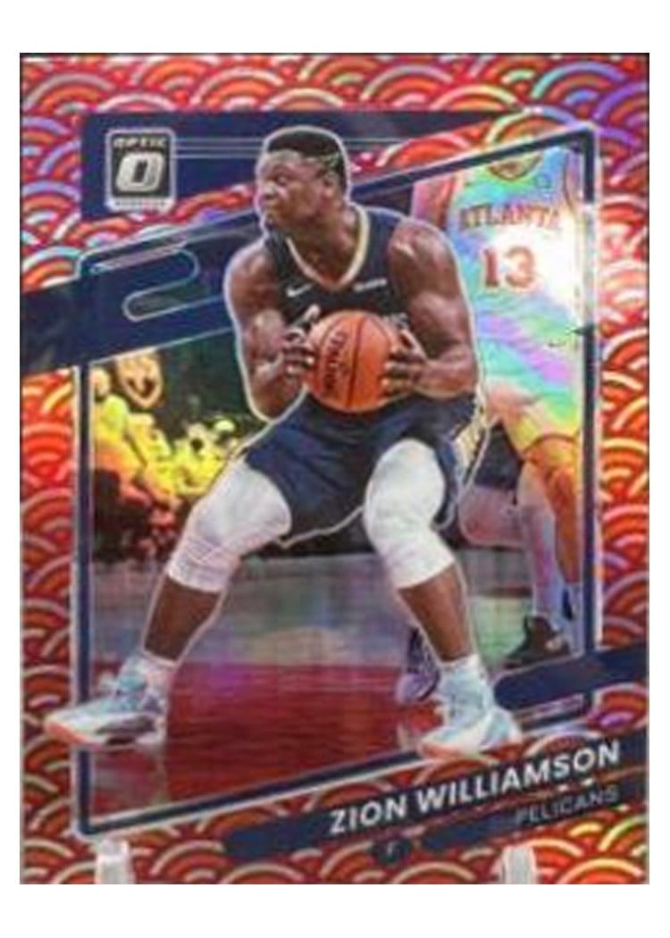 2021 Panini Donruss Optic Zion Williamson #95 card