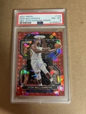 2021 Panini Prizm Zion Williamson #108 card