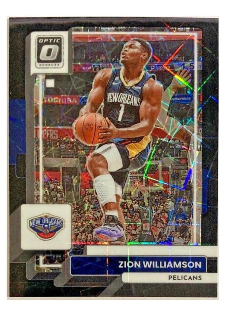 2022-23 Donruss Optic Base Set Zion Williamson #181 card