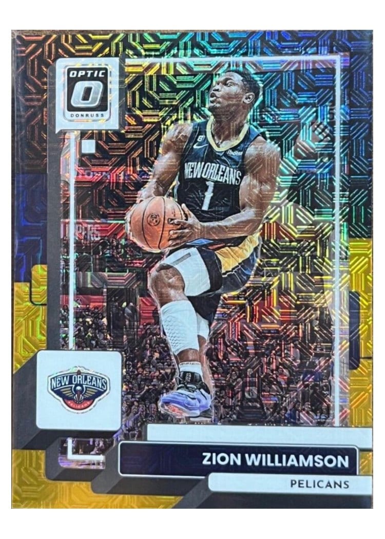 2022-23 Donruss Optic Base Set Zion Williamson #181 card