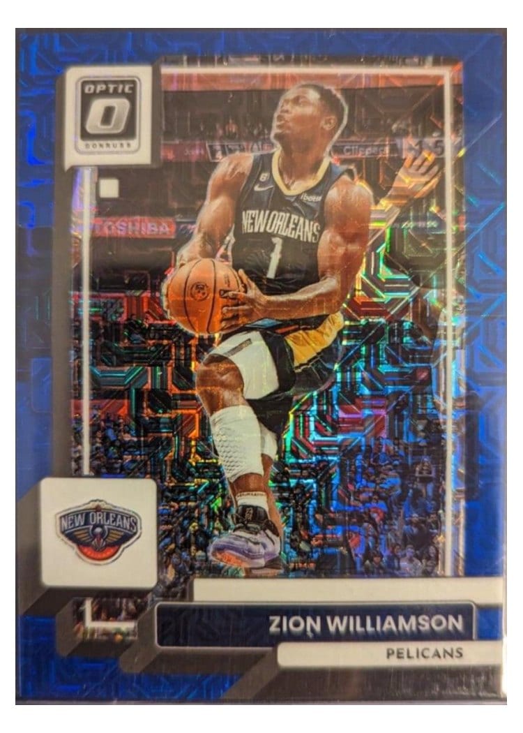 2022-23 Donruss Optic Base Set Zion Williamson #181 card