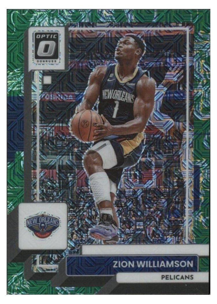 2022-23 Donruss Optic Base Set Zion Williamson #181 card