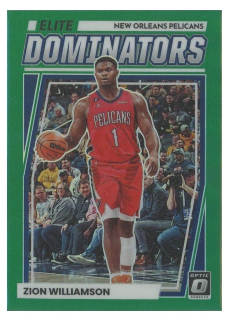2022-23 Donruss Optic Base Set Zion Williamson #181 card