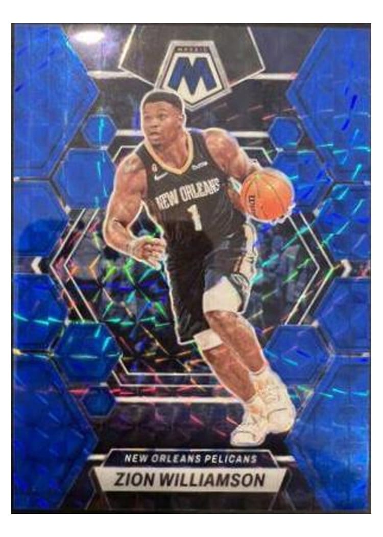 2022-23 Panini Mosaic Base Set Zion Williamson #120 card