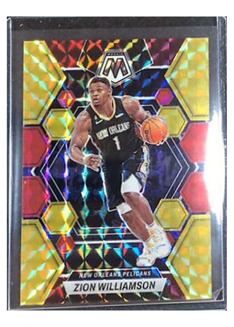 2022-23 Panini Mosaic Base Set Zion Williamson #120 card