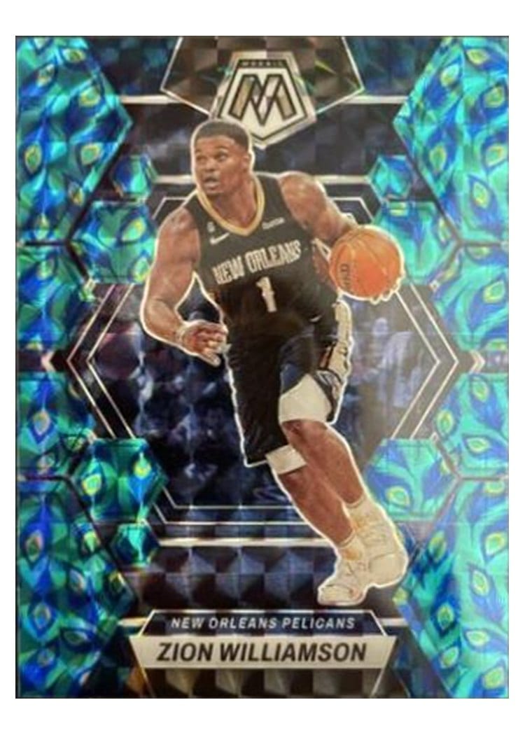 2022-23 Panini Mosaic Base Set Zion Williamson #120 card