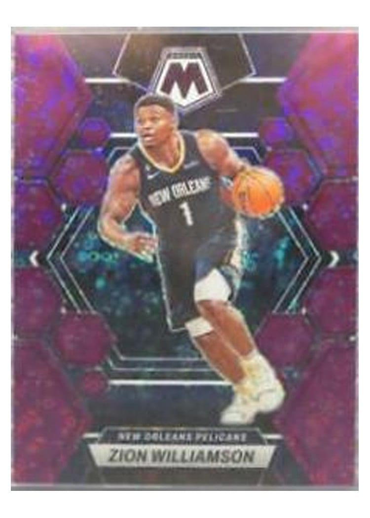 2022-23 Panini Mosaic Base Set Zion Williamson #120 card