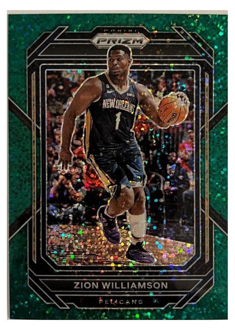 2022-23 Panini Prizm Base Set Zion Williamson #214 card