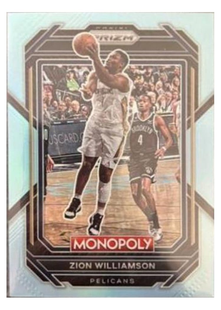 2022-23 Panini Prizm Base Set Zion Williamson #214 card