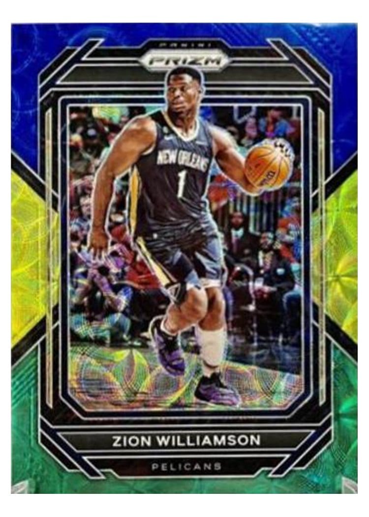 2022-23 Panini Prizm Base Set Zion Williamson #214 card