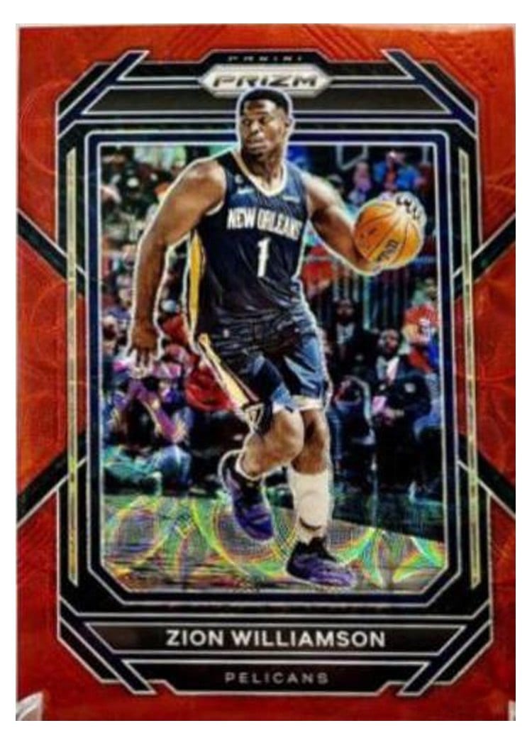 2022-23 Panini Prizm Base Set Zion Williamson #214 card