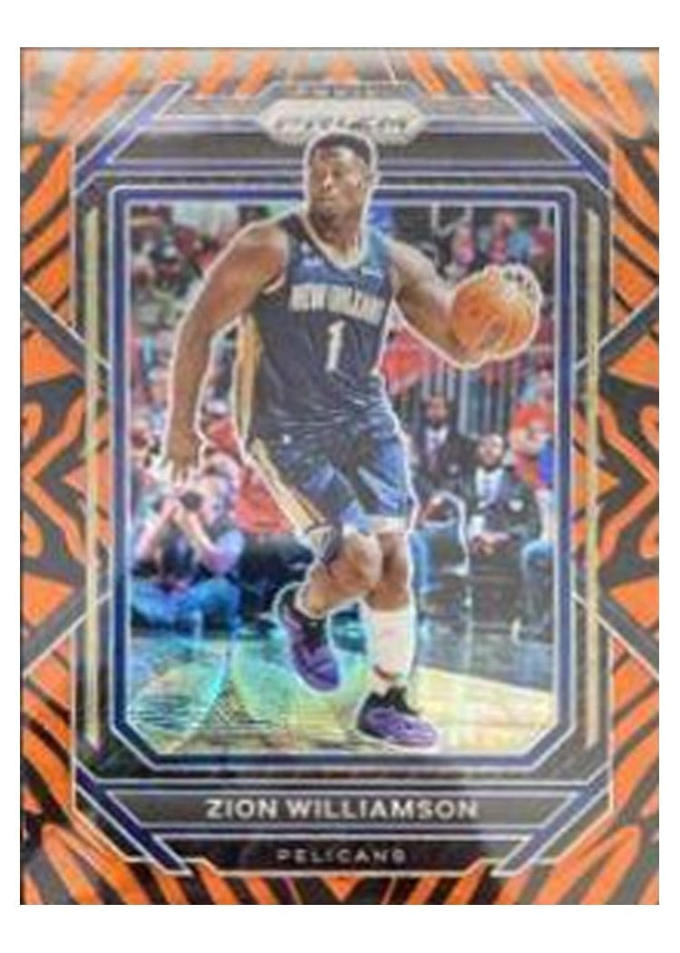2022-23 Panini Prizm Base Set Zion Williamson #214 card