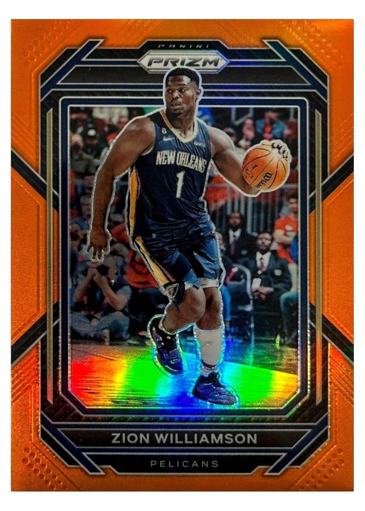2022-23 Panini Prizm Base Set Zion Williamson #214 card