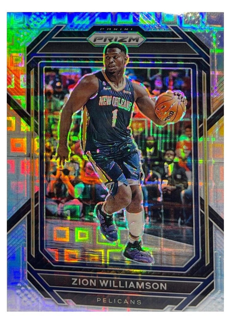 2022-23 Panini Prizm Base Set Zion Williamson #214 card