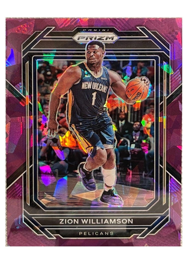 2022-23 Panini Prizm Base Set Zion Williamson #214 card
