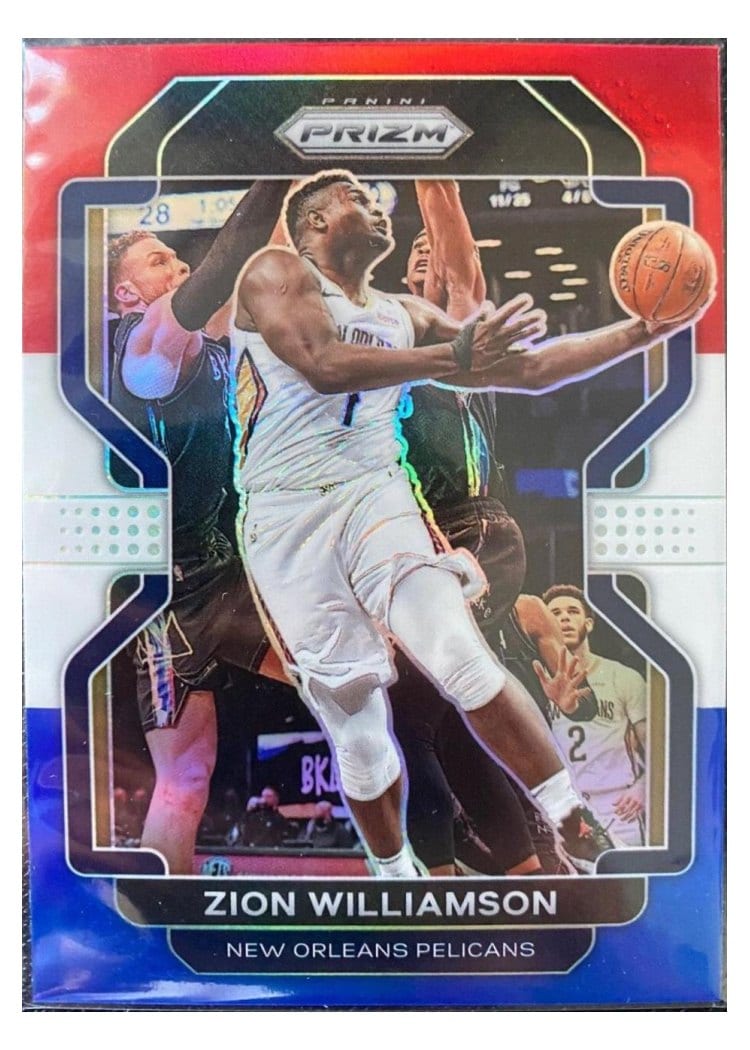2022-23 Panini Prizm Base Set Zion Williamson #214 card