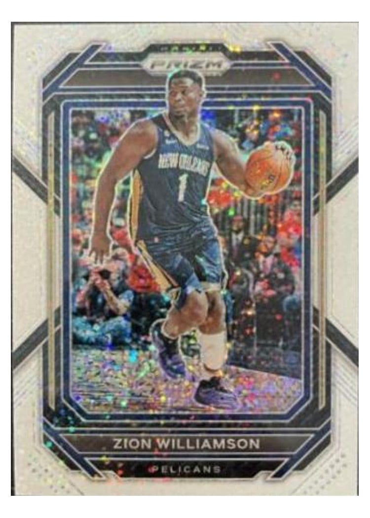 2022-23 Panini Prizm Base Set Zion Williamson #214 card