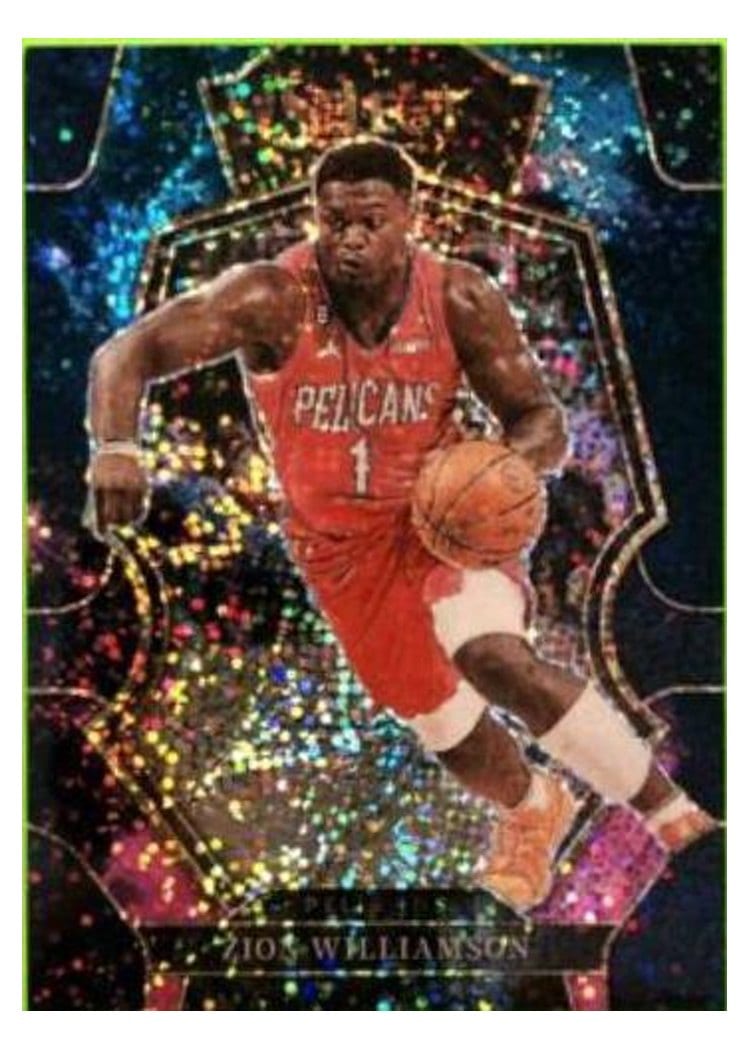 2022-23 Panini Select Base Set Zion Williamson #124 card