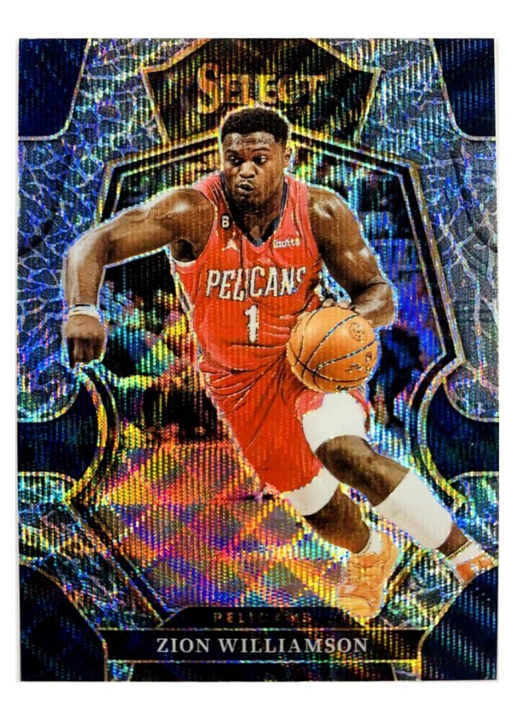 2022-23 Panini Select Base Set Zion Williamson #124 card