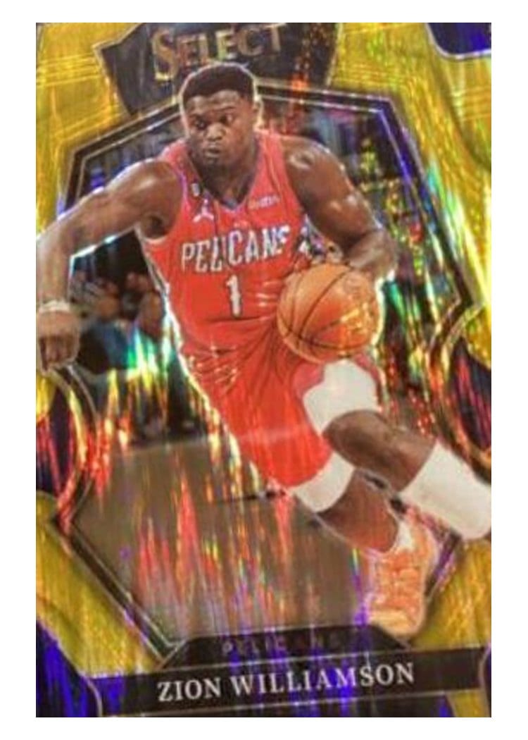 2022-23 Panini Select Base Set Zion Williamson #124 card