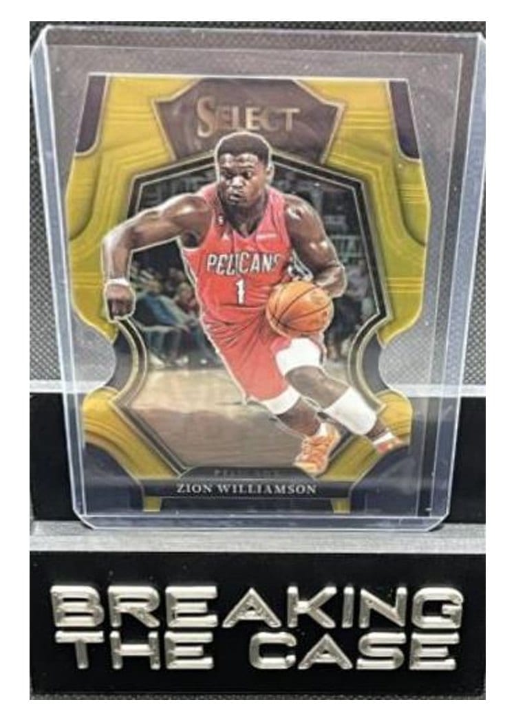 2022-23 Panini Select Base Set Zion Williamson #124 card