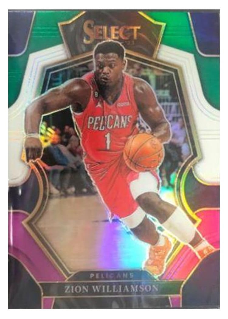2022-23 Panini Select Base Set Zion Williamson #124 card