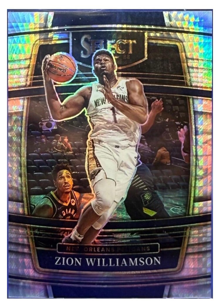 2022-23 Panini Select Base Set Zion Williamson #124 card