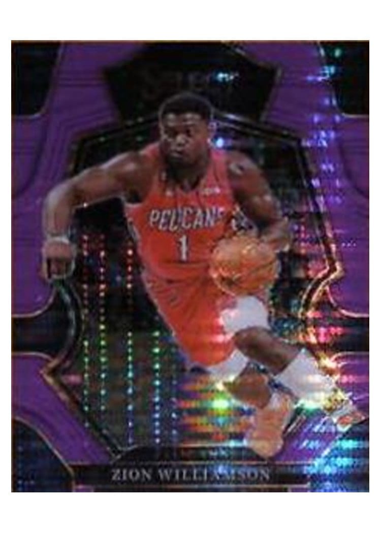 2022-23 Panini Select Base Set Zion Williamson #124 card