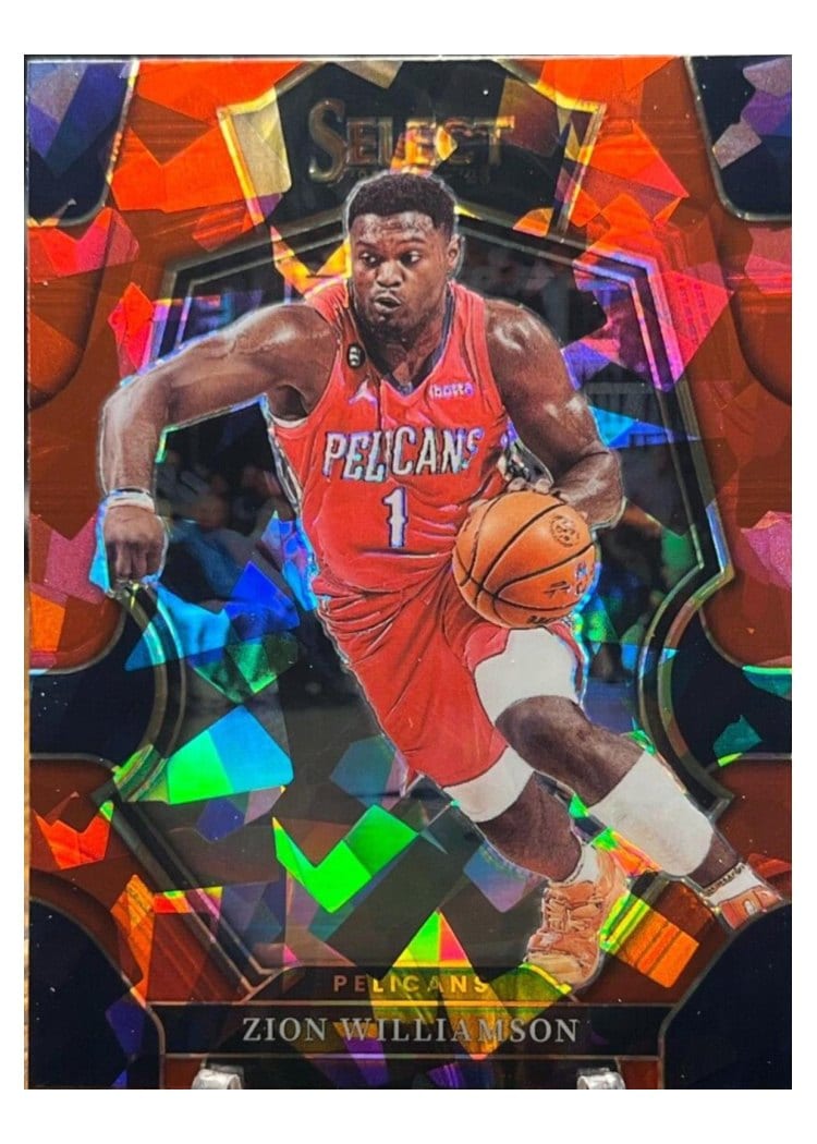 2022-23 Panini Select Base Set Zion Williamson #124 card