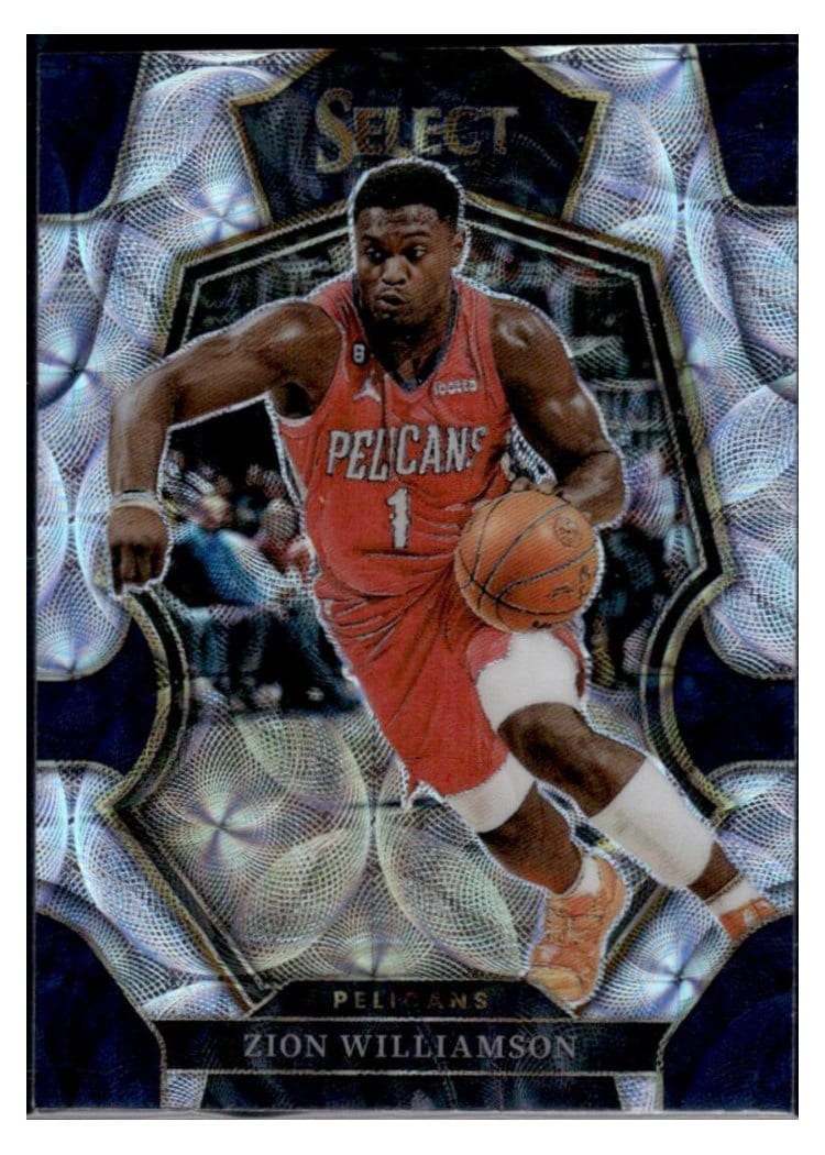 2022-23 Panini Select Base Set Zion Williamson #124 card