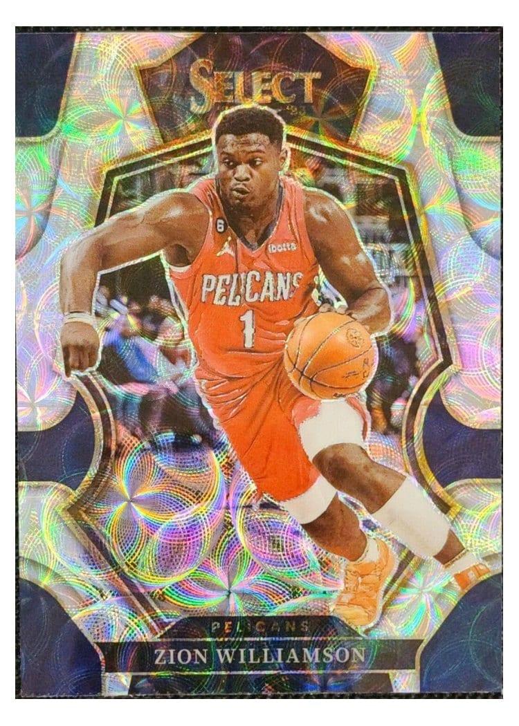 2022-23 Panini Select Base Set Zion Williamson #124 card