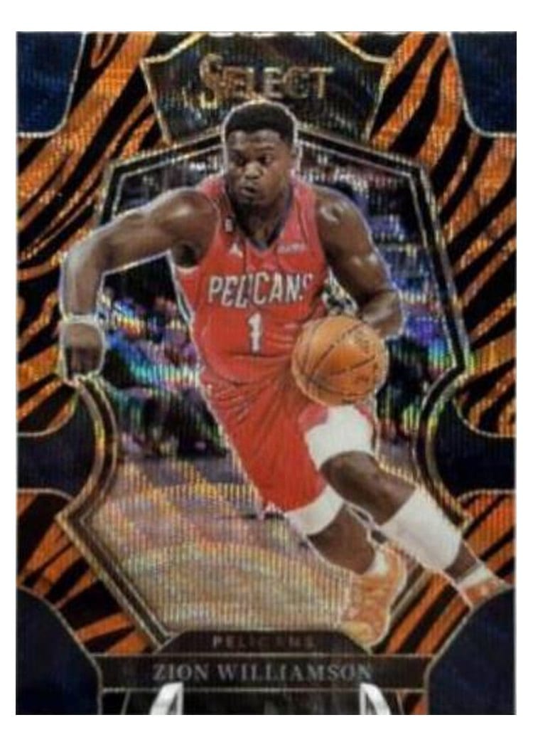 2022-23 Panini Select Base Set Zion Williamson #124 card