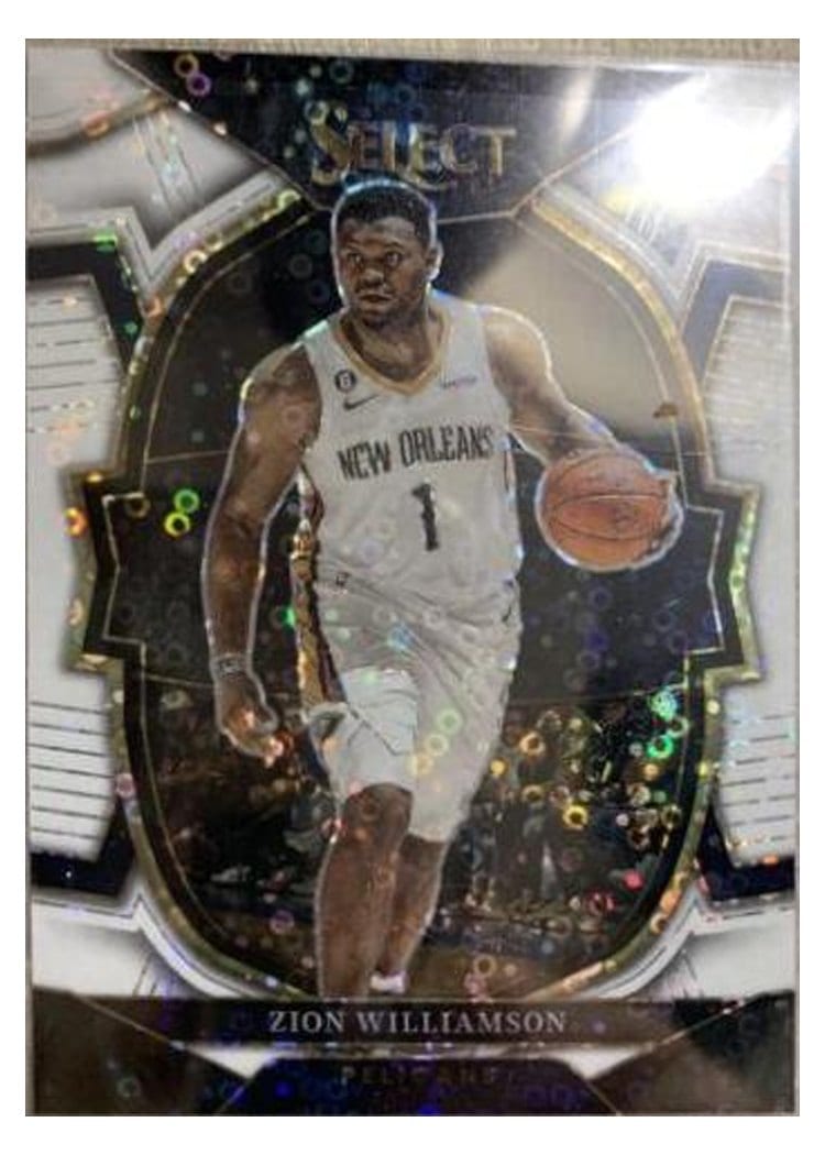 2022-23 Panini Select Base Set Zion Williamson #124 card