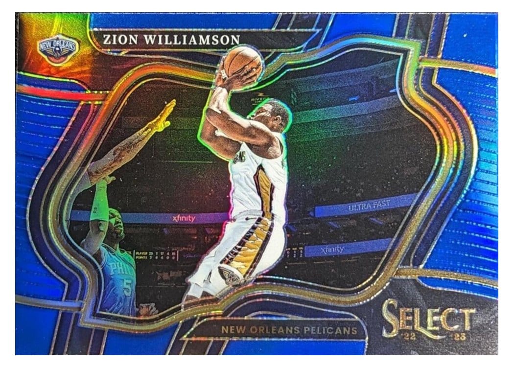 2022-23 Panini Select Base Set Zion Williamson #224 card