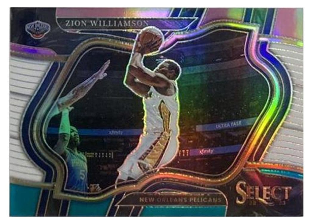 2022-23 Panini Select Base Set Zion Williamson #224 card