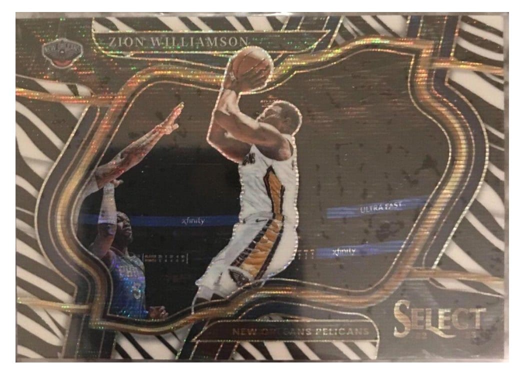2022-23 Panini Select Base Set Zion Williamson #224 card