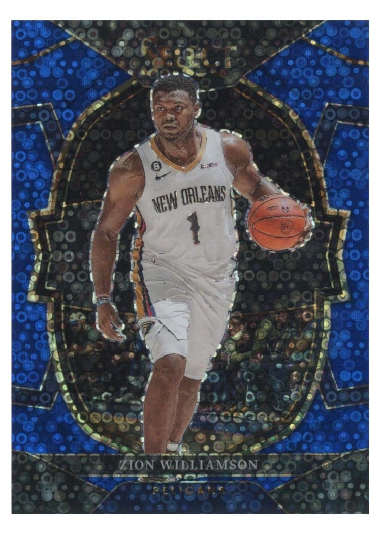 2022-23 Panini Select Base Set Zion Williamson #24 card