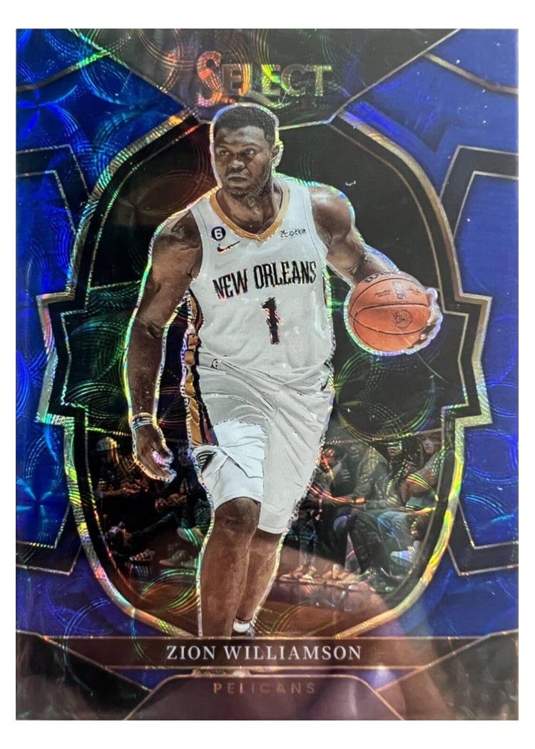 2022-23 Panini Select Base Set Zion Williamson #24 card