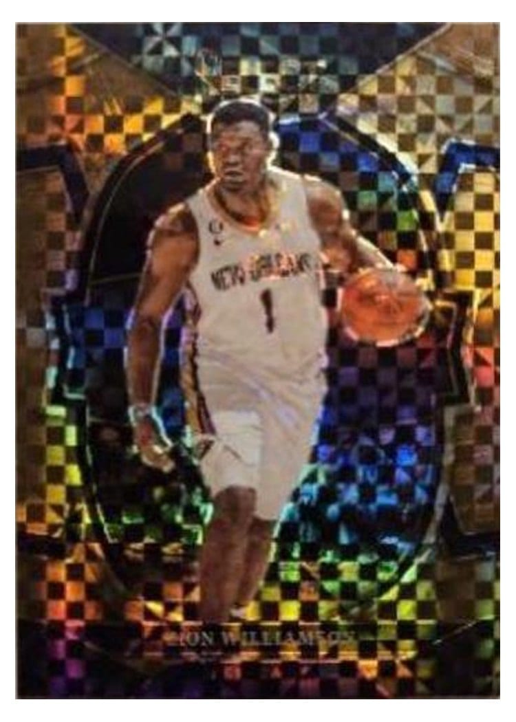 2022-23 Panini Select Base Set Zion Williamson #24 card